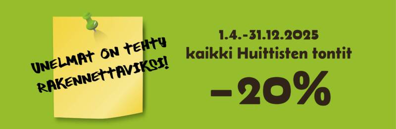 Tonttimarkkinoinnin mainoskuva