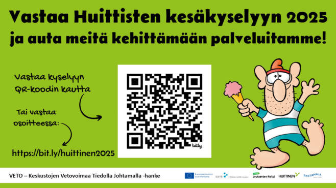 Huittisten kesäkyselyn mainoskuva