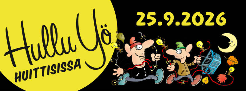 Hullu Yö 25.9.2026 mainosbanneri
