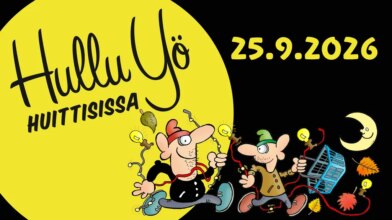 Hullu Yö Huittisissa syksy 2026