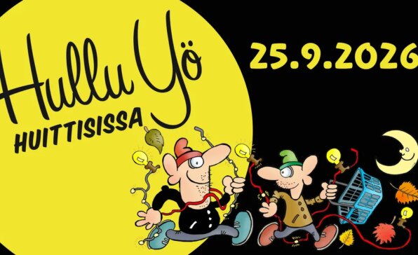 Hullu Yö Huittisissa syksy 2026